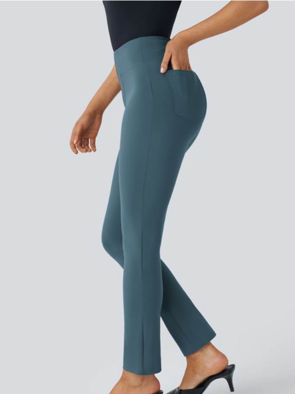 Halara Flex™ High Waisted Pocket Tapered Work Pants